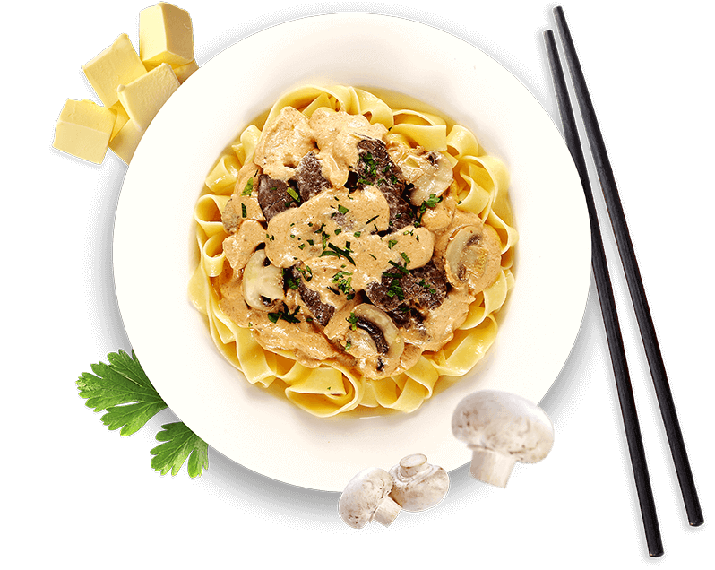 Creamy Beef Stroganoff  Recipe