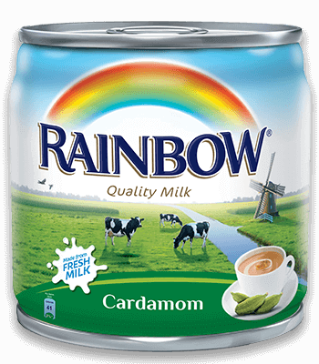 Rainbow Evaporated Milk Cardamom