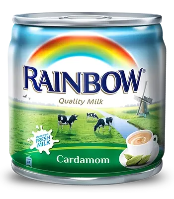 Rainbow Evaporated Milk Cardamom